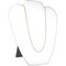 2 White Leather Padded Necklace Pendant Bust Showcase Displays 8 5/8"